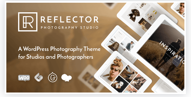 Download Reflector WordPress Photography Theme for Studios