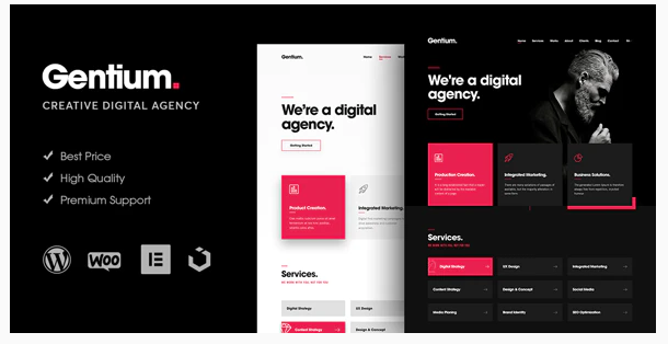You are downloading Gentium – A Creative Digital Agency WordPress Theme whose current version has been getting more updates nowadays, so, please