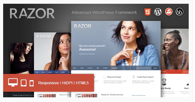 You are downloading Razor: Cutting Edge WordPress Theme whose current version has been getting more updates nowadays, so, please