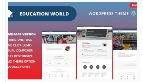 You are downloading Education World WordPress Theme Nulled whose current version has been getting more updates nowadays, so, please keep visiting