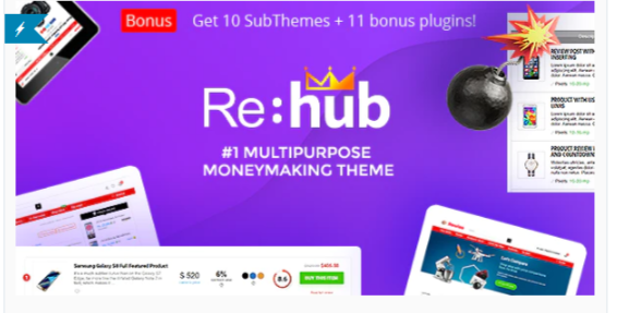 You are downloading REHub - Price Comparison, Multi Vendor Marketplace, Affiliate Marketing, Community Theme Nulled whose current version has been getting