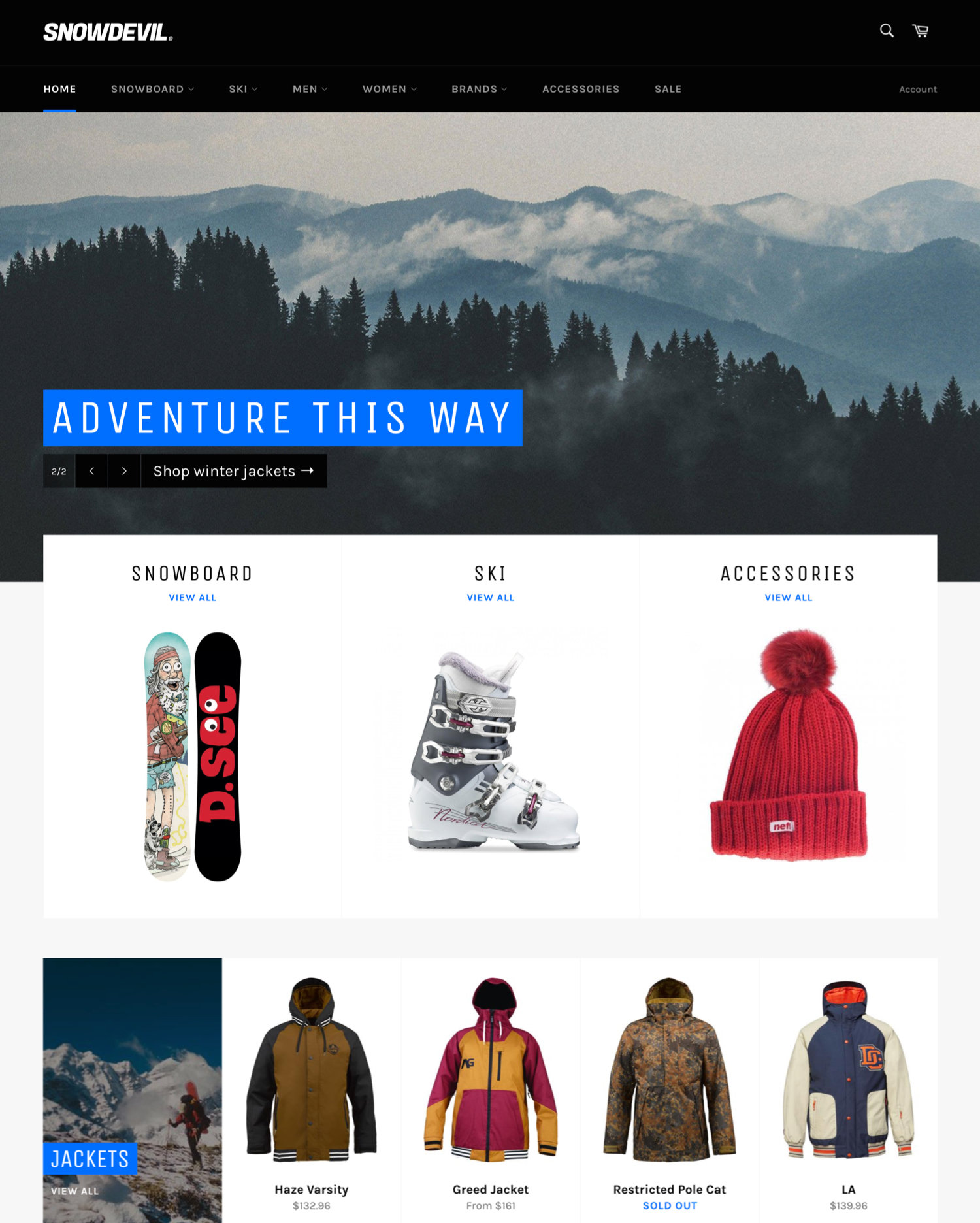 Shopify themes for your online store